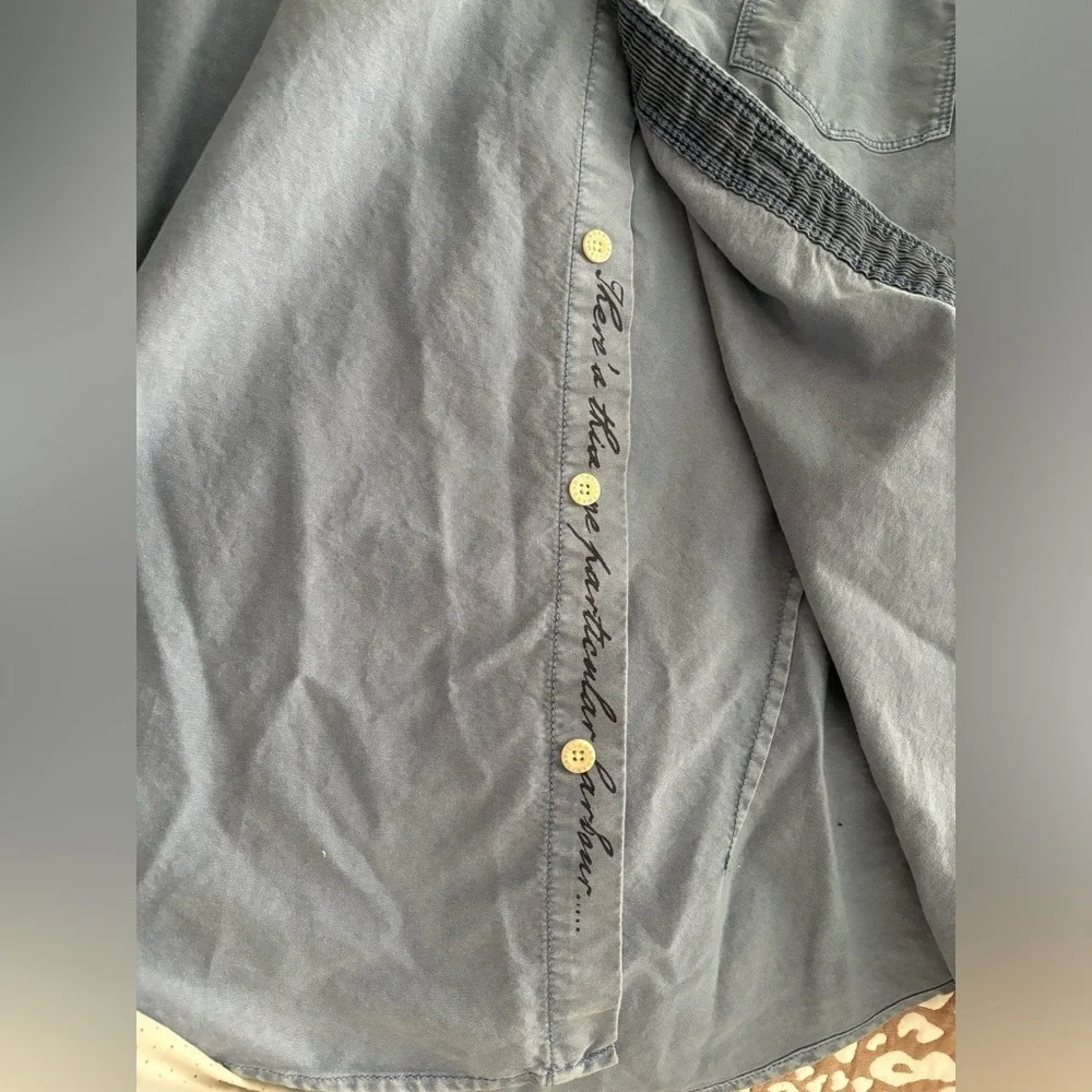 Margaritaville button down long sleeve